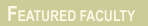 Featured Faculty