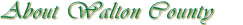 About Walton County
