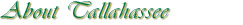 About Tallahassee